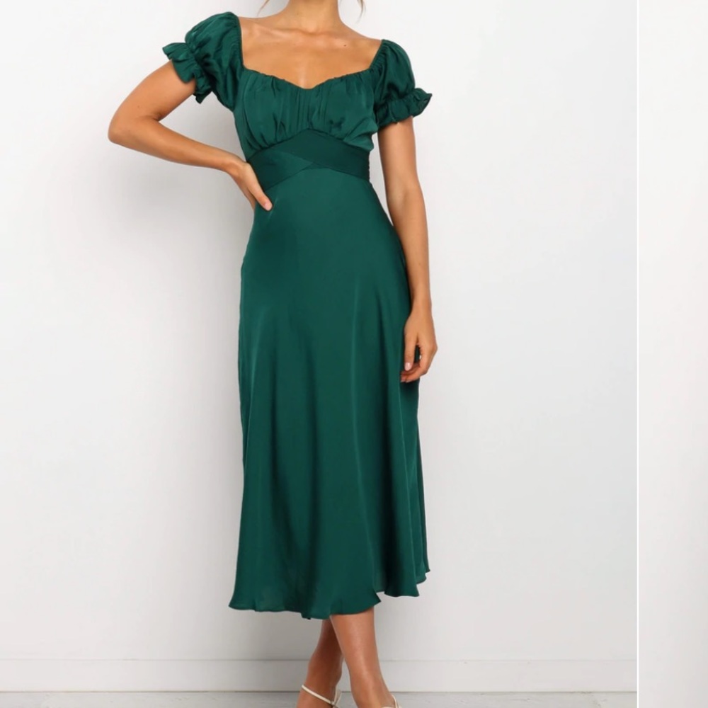 Petal and Pup Oralie Emerald Dress SOLD OUT Online